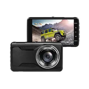 私人金属案例 4英寸 IPS 屏幕 FHD Dashcam Real 1080 P 车辆旅程黑盒超级夜视汽车旅行 DVR