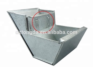 12 centimetri Piccolo Gigante Zincato Coniglio Feeder Coniglio alimentatore automatico di Coniglio di metallo alimentatore - Product Image 2