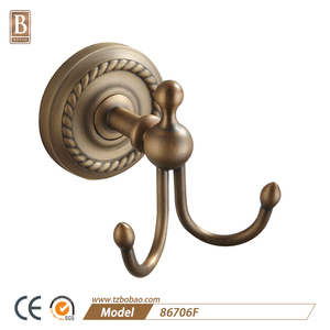 Retro Phong Cách Treo Tường Quần Áo Móc Áo Tắm Khăn Kệ Antique Brass Tắm Khăn Giá - Product Image 6