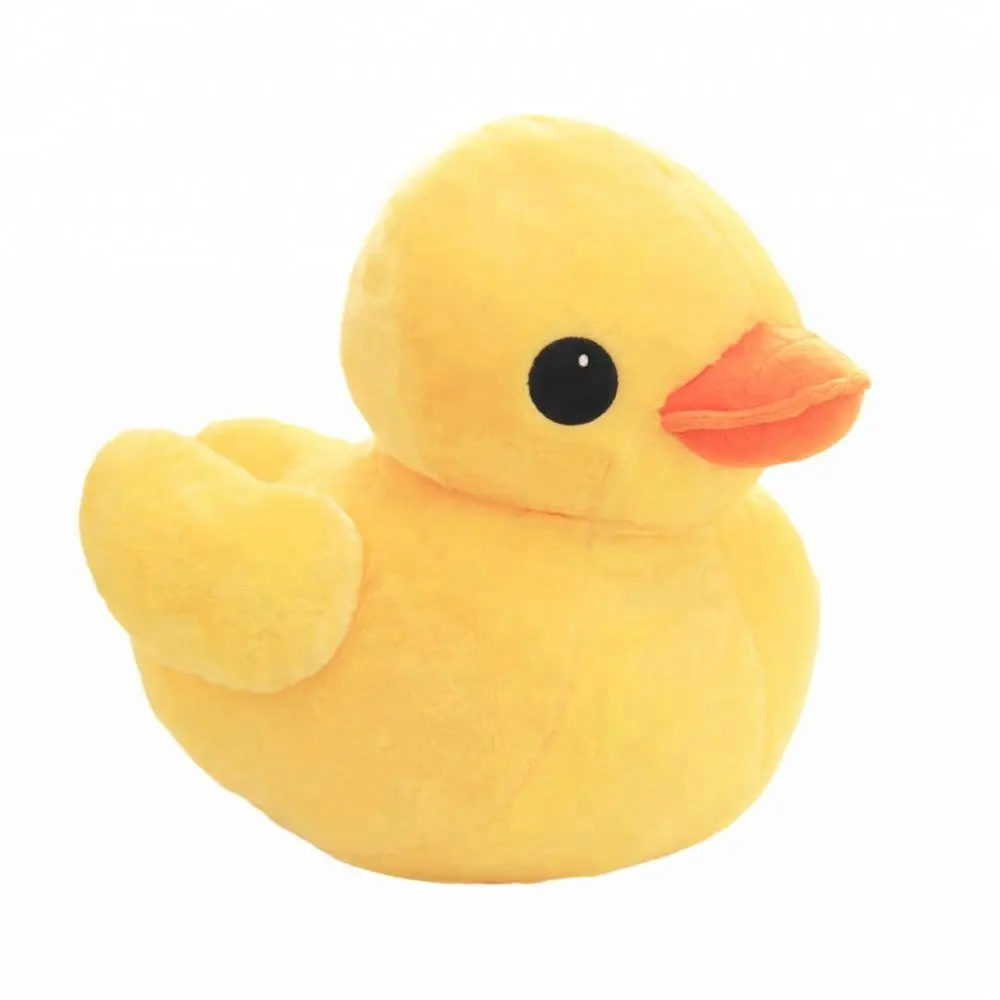 Kawaii uccellino morbido peluche giallo anatra giocattoli di peluche personalizzati per bambini