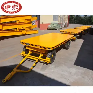 airport luggage low bed flatbed full trailer for sales