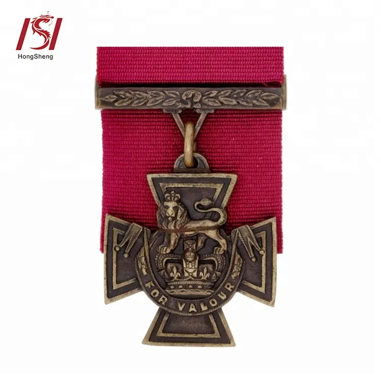 Custom Metalen Gift Royal Victoria Kruis Medaille