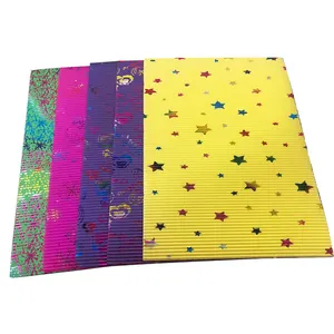Hot selling product stamping corrugated paper with different pattern design