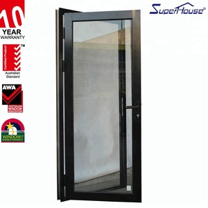 Sound Proof Office Entrance Glass Dutch <strong>Door</strong> Aluminium Metal Glass Double Entry <strong>Doors</strong> From China