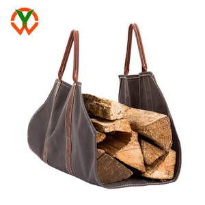 Borsa Porta Legna da Ardere in Tela Cerata OEM 2024, Resistente, Unisex, <span class=keywords><strong>per</strong></span> Uso Domestico, con Manici e Logo Personalizzabile - Product Image 5