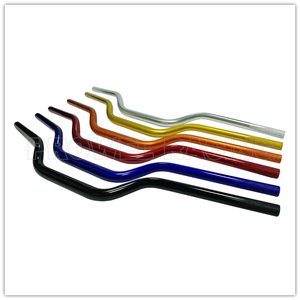 7/8 \ "manubrio Euro nero per i sistemi di carrozzeria per moto popolari con diverse scelte di colore - Product Image 6