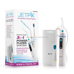 Oral <span class=keywords><strong>dental</strong></span> irrigador <span class=keywords><strong>agua</strong></span> Jet Pick dientes dentales flosser Hydro seda Set - Product Image 3