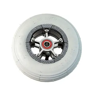 Hot Selling 5 6 7 8 9 10 Inch Rubber Wide Air Tyre With Good Grip Off-Road Skateboard Pneumatic Wheel