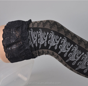 Medias de silicona hasta el <span class=keywords><strong>muslo</strong></span> con efecto tatuaje y espalda transparente, estilo sexy de BEILEISI - Product Image 2