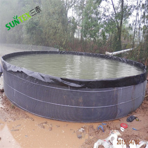 Vis Kweek Water Opslag Tank Plastic Vijver Voering, Hittebestendigheid Geweven Stof Membraan, Goedkope Waterdichte Indoor Viskwekerij - Product Image 5