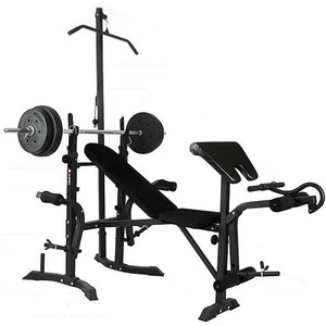ZYFIT Peso Panca con Estensione della Gamba Curl Ascensore Sviluppatore di Fissaggio e Squat Rack <span class=keywords><strong>Stand</strong></span> - Product Image 1