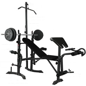 ZYFIT Hantel bank mit Bein verlängerung Curl Lift Developer Attachment und Squat Rack Stand