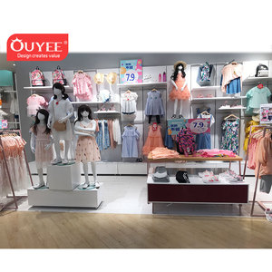 Ouyeeร้านเสื้อผ้าเด็กโมเดิร์น,ชั้นวางของและร้านเสื้อผ้าเฟอร์นิเจอร์และของตกแต่งร้านเสื้อผ้าเด็ก - Product Image 2