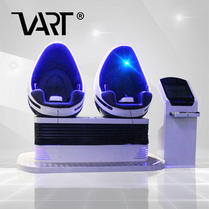 VART Longcheng 2018 venta superior máquinas Arcade 2 asientos 9D VR 360 VR silla con 70 unids película - Product Image 3