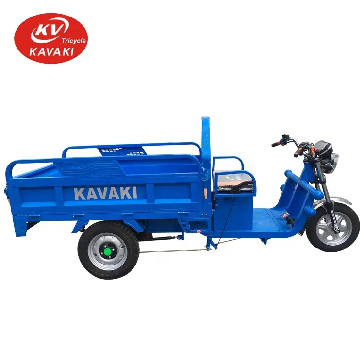 Guangzhou KAVAKI factory produce tuk tuk vehicle engine deliver goods electric vehicles tricycle adults for sale