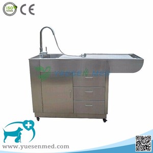 Top qualité 304 en acier inoxydable vétérinaire pet animal <span class=keywords><strong>table</strong></span> <span class=keywords><strong>de</strong></span> traitement - Product Image 1