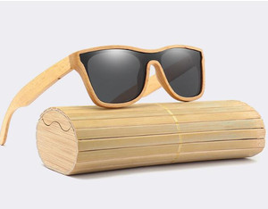 <span class=keywords><strong>Gafas</strong></span> de <span class=keywords><strong>sol</strong></span> polarizadas de bambú, lentes de una pieza, UV400, madera, 2023 - Product Image 4