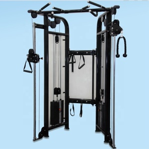 Per Il Fitness Commerciale <span class=keywords><strong>Dual</strong></span> Funzionale Trainer Cavo Crossover Regolabile Puleggia Funzionale Trainer Macchina Attrezzature da Palestra FM-1002 - Product Image 1