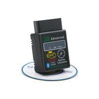 KINGBOLEN רכב אבחון סורק V2.1 OBD2 HH OBD ELM327 עובד אנדרואיד מומנט BT ELM327 HH OBD ממשק ELM 327