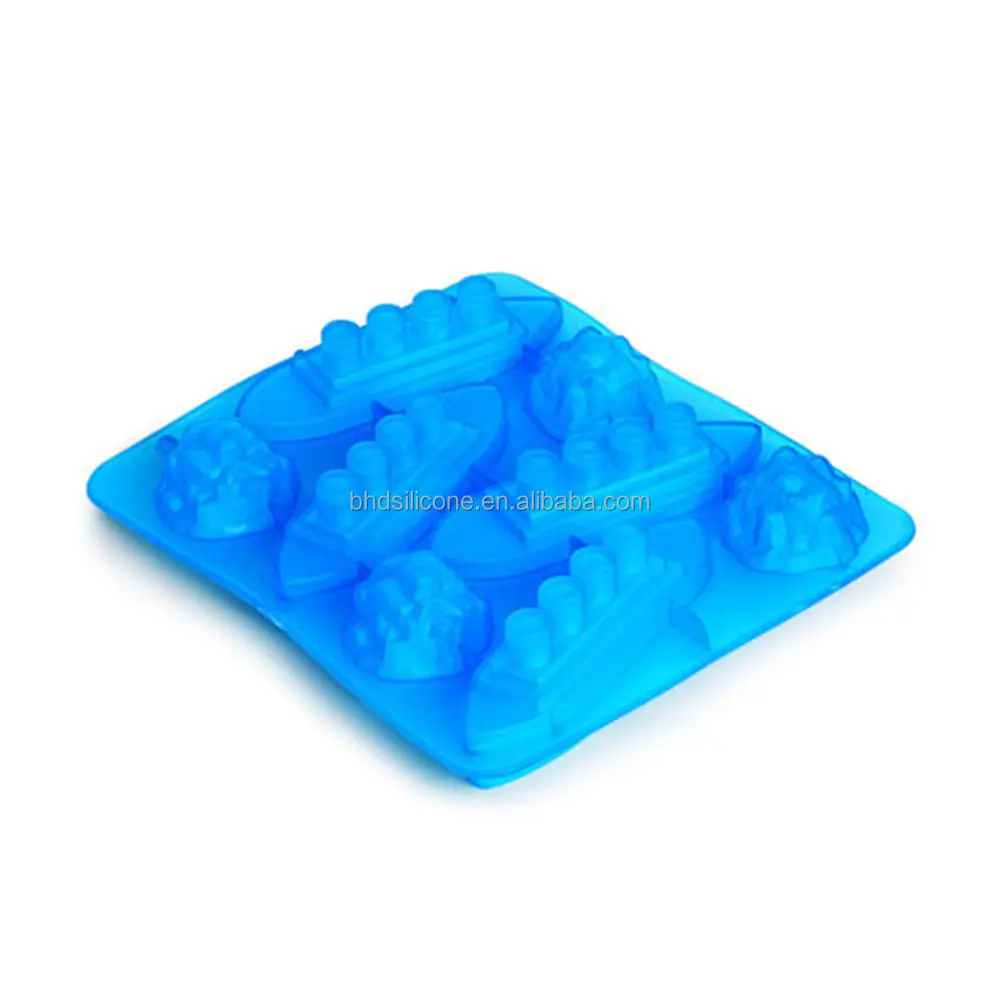 Benhaida BPA free Cube di Ghiaccio Stampo Titanic Nave a forma di Iceberg in Silicone vaschetta per cubetti di ghiaccio
