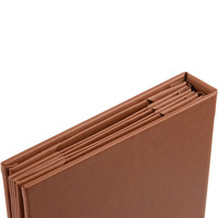 Nueva Funda de Menú de Moda Tamaño Legal para Restaurantes, Menús de Cuero PU de Alta Calidad, Carpeta de Menú de Restaurante de Cuero A4 Trifold con 6 Vistas