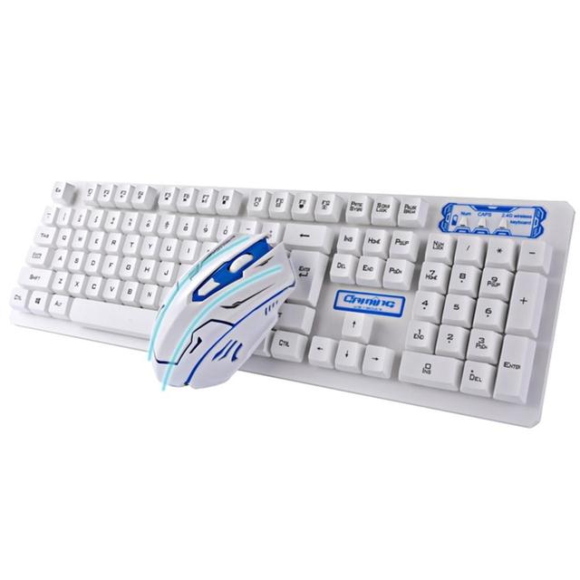 Hot Sale Cool Promotion 2.4GHZ Wireless Keyboard and Mouse Combo