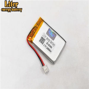 Plug <span class=keywords><strong>2</strong></span>,0-<span class=keywords><strong>2</strong></span> P 603450 1200 mah <span class=keywords><strong>3</strong></span>,7 v rechargeable lipo battery solar Battery free li-ion battery battery lithium polymer battery with PCM - Product Image 5