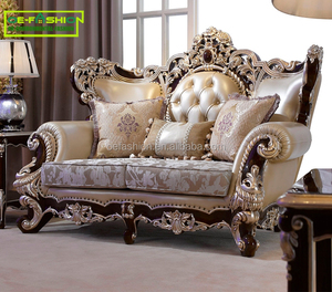 OE-FASHION de lujo de cuero sofá último conjunto de sofá diseños muebles de sala