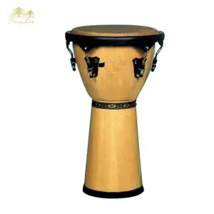 Desenhos personalizados do tambor djembe africano da percussão