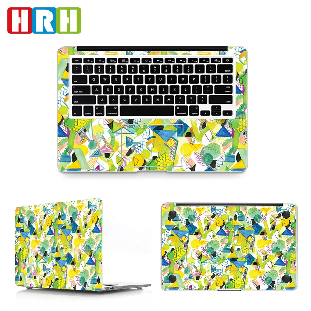 Cover per Laptop Full Body con motivo geometrico adesivo personalizzato per macbook Pro15 Air Retina Skin Sticker A2141 cover per laptop