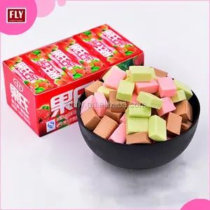 Saveur de fruits, ustensile à mâcher et doux, fruits susu, bonbons et bonbons