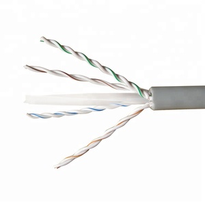 Apoyo muestra libre Cat6 Cable Utp 4*2 * 23Awg Cca cobre 305 m Cable de red - Product Image 4