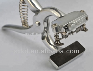 Cettia Kd712 Hot Bán SS 304 Chất Liệu Động Vật Thỏ Tai Xăm Plier Forceps Với Liên Kết - Product Image 3