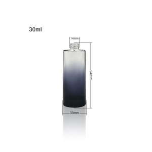Xuzhou <span class=keywords><strong>das</strong></span> embalaje 30 m redondo botella de perfume de vidrio con tornillo de plata de - Product Image 5