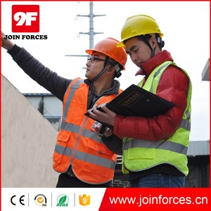 Gilet <span class=keywords><strong>de</strong></span> construction <span class=keywords><strong>de</strong></span> haute qualité avec poches Gilet <span class=keywords><strong>de</strong></span> sécurité personnalisable avec logo - Product Image 2