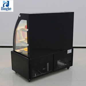Gabinete de exhibición frontal abierto vertical multicubierta comercial 2025, escaparate de pastel ajustable de 5 pies con luz LED, precio competitivo - Product Image 6