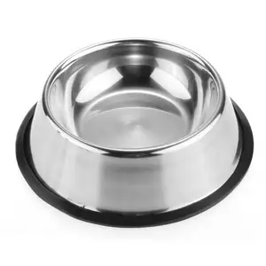热卖不锈钢狗猫饮用水碗漂浮水碗牛牛马狗鸡
