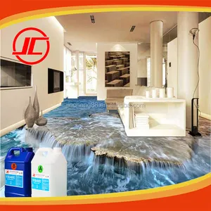 Epoxy PVC 3D Floor Art Wallpaper Mural on Street