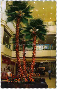 Alta gama decoración hotle palmera <span class=keywords><strong>artificial</strong></span> set / fake palmera / planta <span class=keywords><strong>artificial</strong></span> para la decoración - Product Image 1