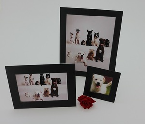 4ply lõi Đen tông đen nhà sản xuất kích thước tùy chỉnh màu đen khung giấy - Product Image 2