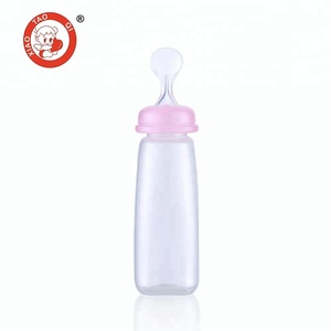 Botella de alimentación de lactancia <span class=keywords><strong>para</strong></span> bebé, <span class=keywords><strong>cuchara</strong></span> <span class=keywords><strong>dispensadora</strong></span> de alimentos de silicona - Product Image 5