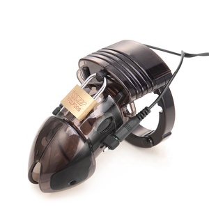 <span class=keywords><strong>CB6000s</strong></span> Cage de chasteté en plastique à électrochocs pour hommes, stimulateur de pénis, jouets sexuels thématiques pour hommes - Product Image 5