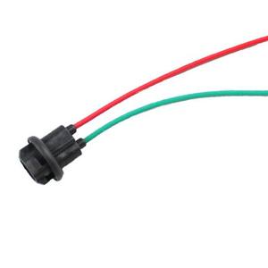 Câbles de douille d'ampoule LED T10 T15 W5W 168 194 501 13cm pour lampe intérieure VW CC, caoutchouc vert 12V FSYLX - Product Image 4