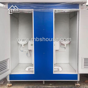 Baño Portátil <span class=keywords><strong>de</strong></span> Plástico EPS para Exteriores, Diseño Moderno, Inodoro Portátil para Aplicaciones en Edificios <span class=keywords><strong>de</strong></span> Oficinas, Estilo Casas Contenedor - Product Image 6