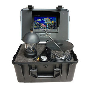 20M כבל 360 מעלות מסתובב מצלמת PTZ דיג תת ימי CCD כרטיס SD מצלמת וידאו עם צג LCD בגודל 7 אינץ' - Product Image 1
