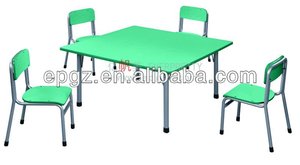 <span class=keywords><strong>Los</strong></span> niños de la escuela de muebles al por mayor, vivero de niños de mesa y una silla para 4 - Product Image 1