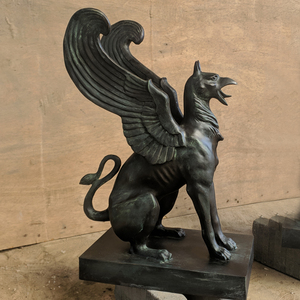 Statue de cercueil en Bronze, Statue d'extérieur pour le jardin - Product Image 2