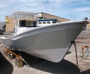 Liya 7.6 m perahu fiberglass profesional perahu nelayan untuk dijual di Turki