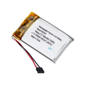 3,7 v lithium-polymer batterien lipo 402030 200 mah li-ionen-polymer-akku für GPS DVD spieler kleine hubschrauber