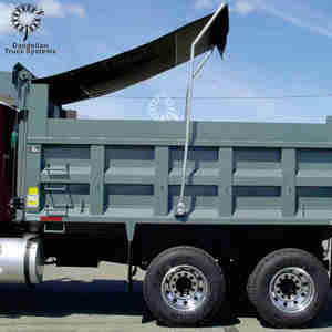 Bâches à rouleaux pour camions à benne basculante, bâches pour remorques de camions, bâches en maille - Product Image 4